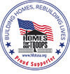 Proud Supporter of Homes for our Troops