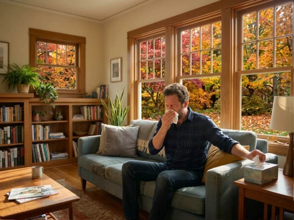 A homeowner struggling with indoor allergies.